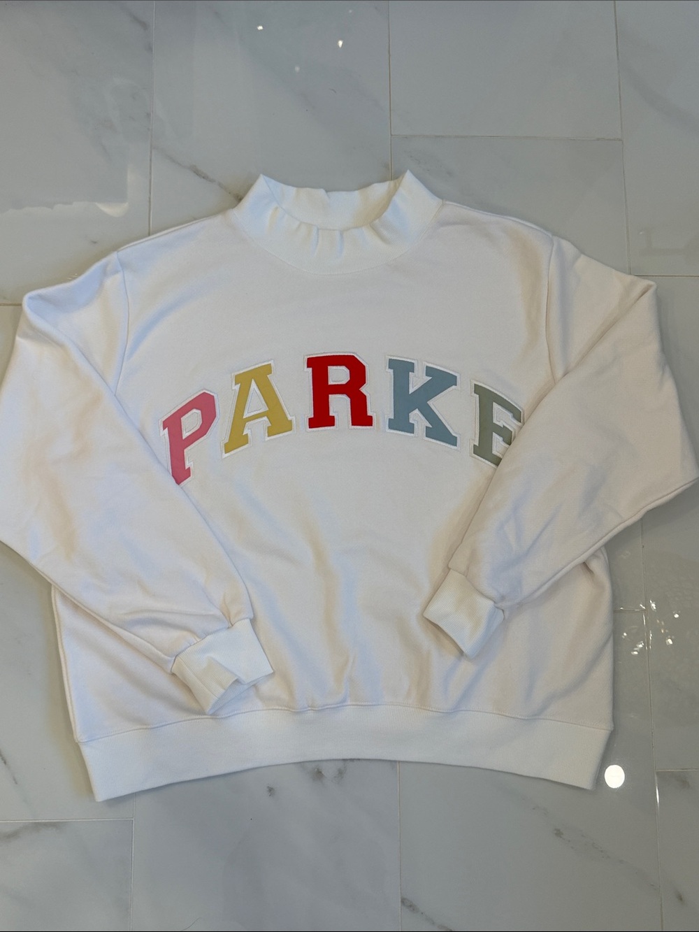 New Sold Out Parke Mockneck Paradise Summerland L/XL